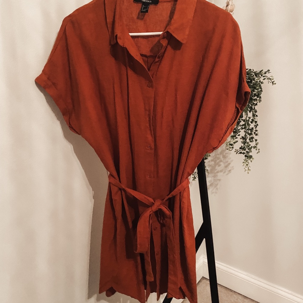 Button down dress